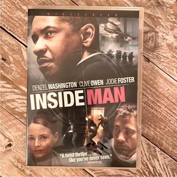 3/$15 u pick dvds📀or 1/$9~ Inside Man - Picture 1 of 5